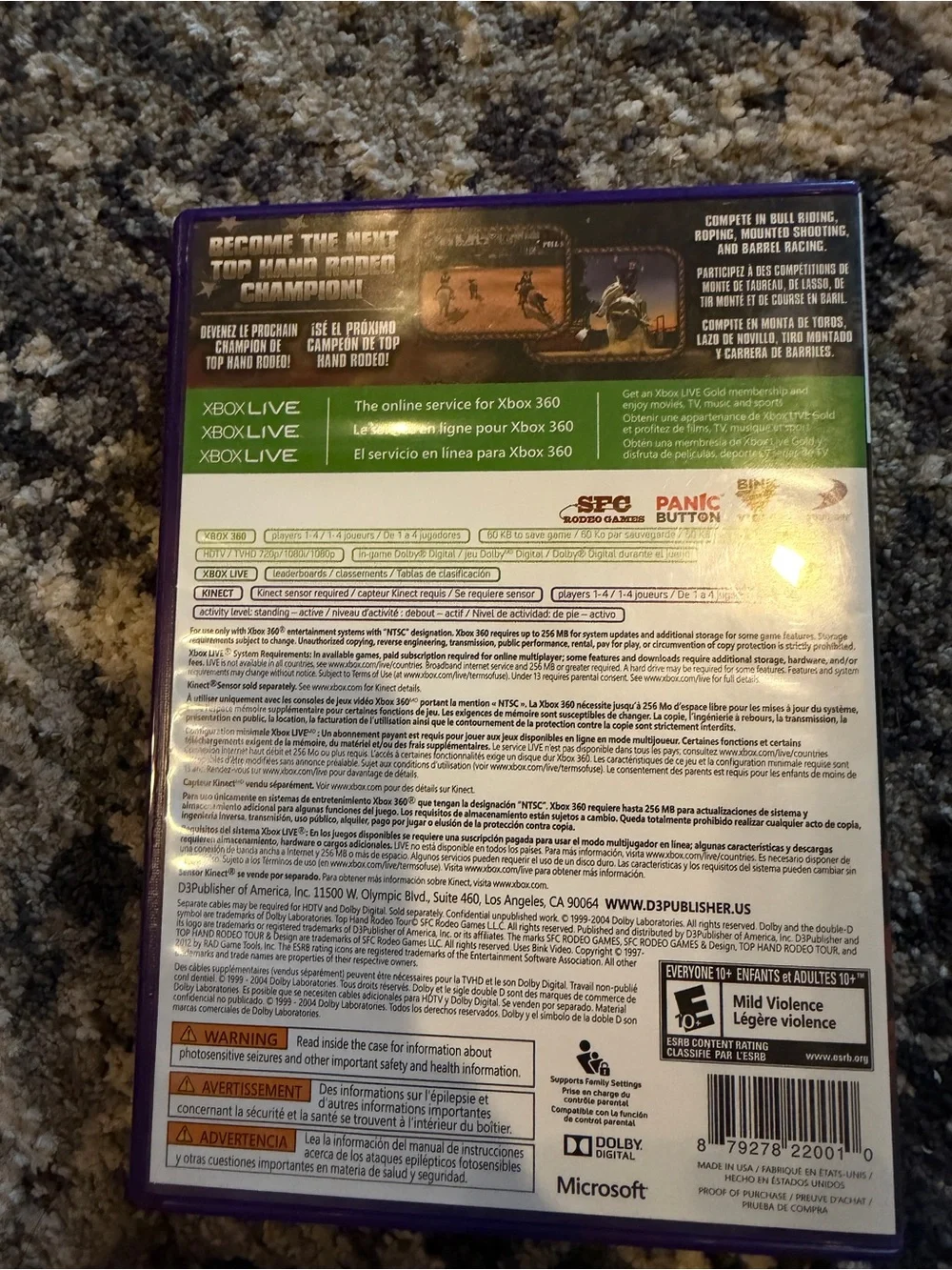 Top Hand Rodeo Tour for Xbox 360